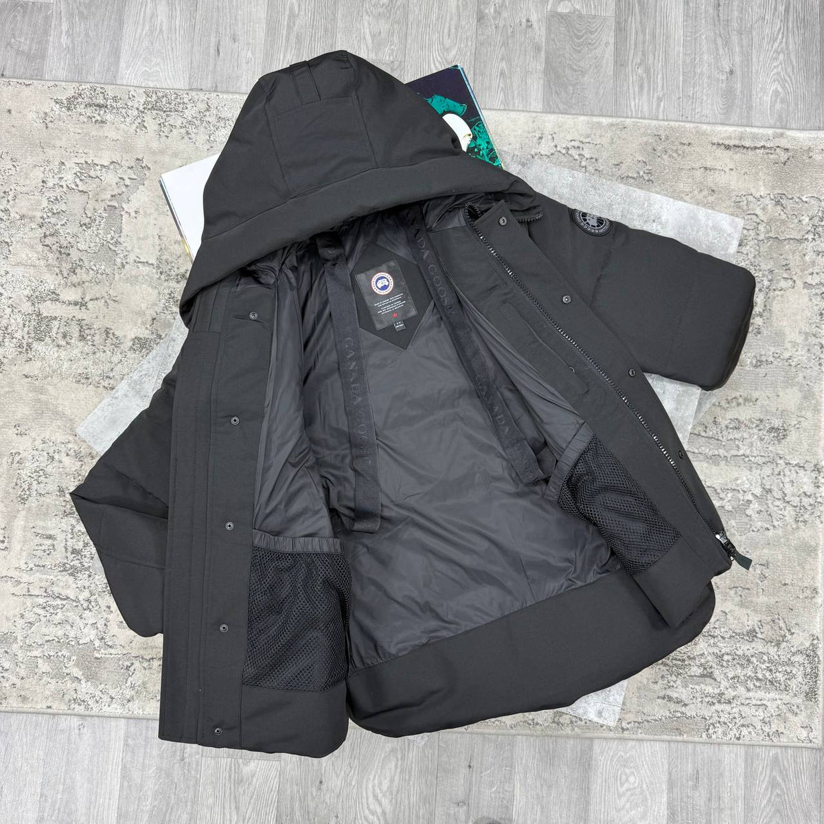 SUPER CLON CANAD GOOS MACMILLAN PARKA GHOST jay2009
