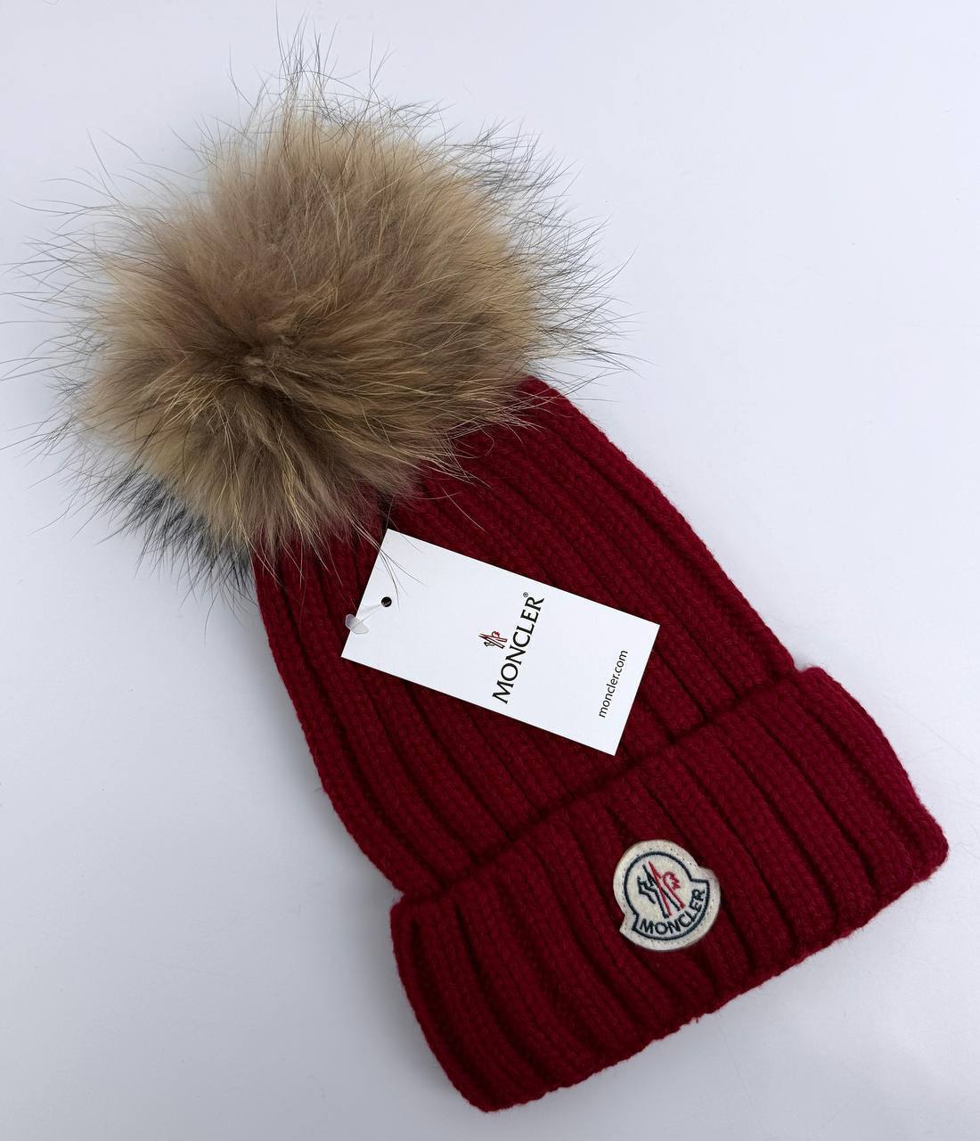 LADIES Moncle FUR BEANI HATS am1208