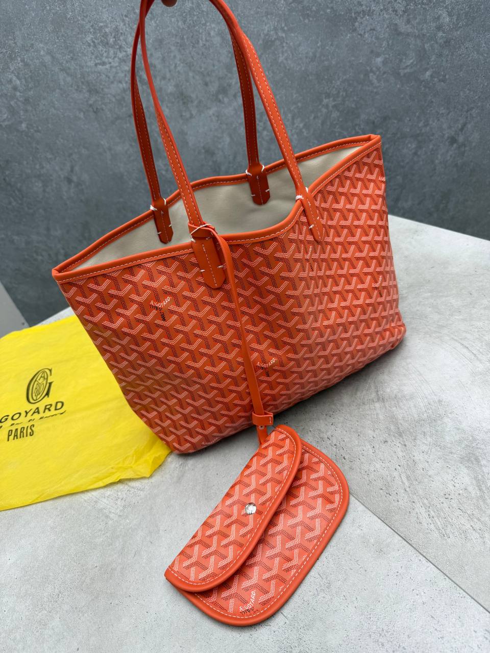 WOMENS GOYAR BAG COME WITH DUST BAG ETC am1408