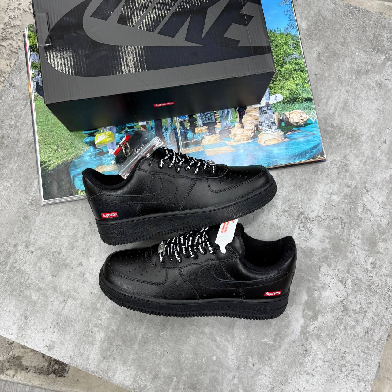 SUPER CLON NIK AIRFORCE 1 X SUPREME jay2907