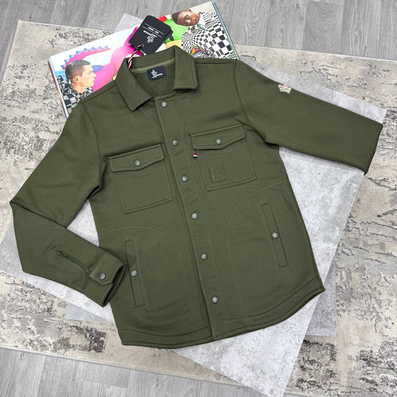 SUPER CLON MONCLE OVERSHIRT JACKET jay3006