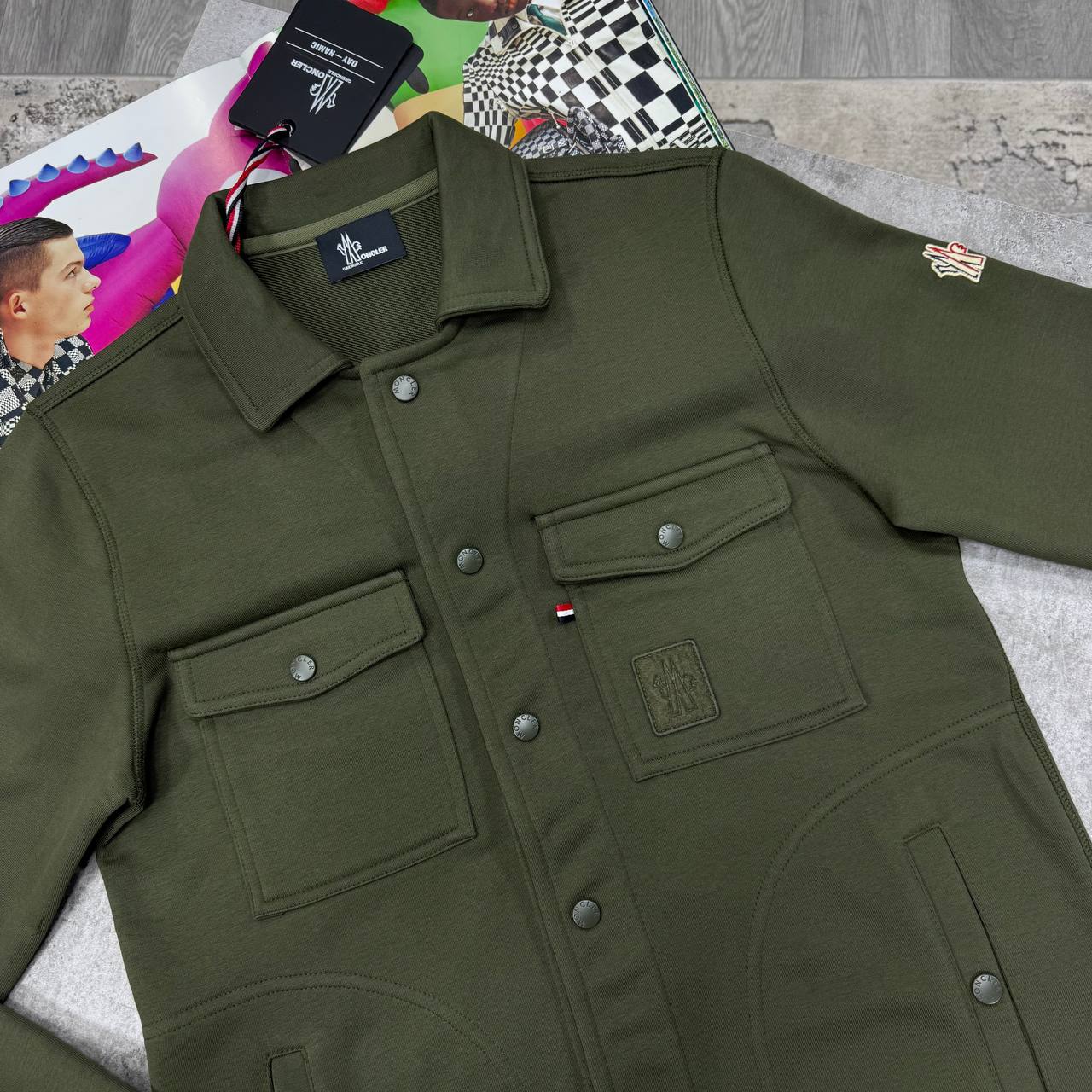 SUPER CLON MONCLE OVERSHIRT JACKET jay3006