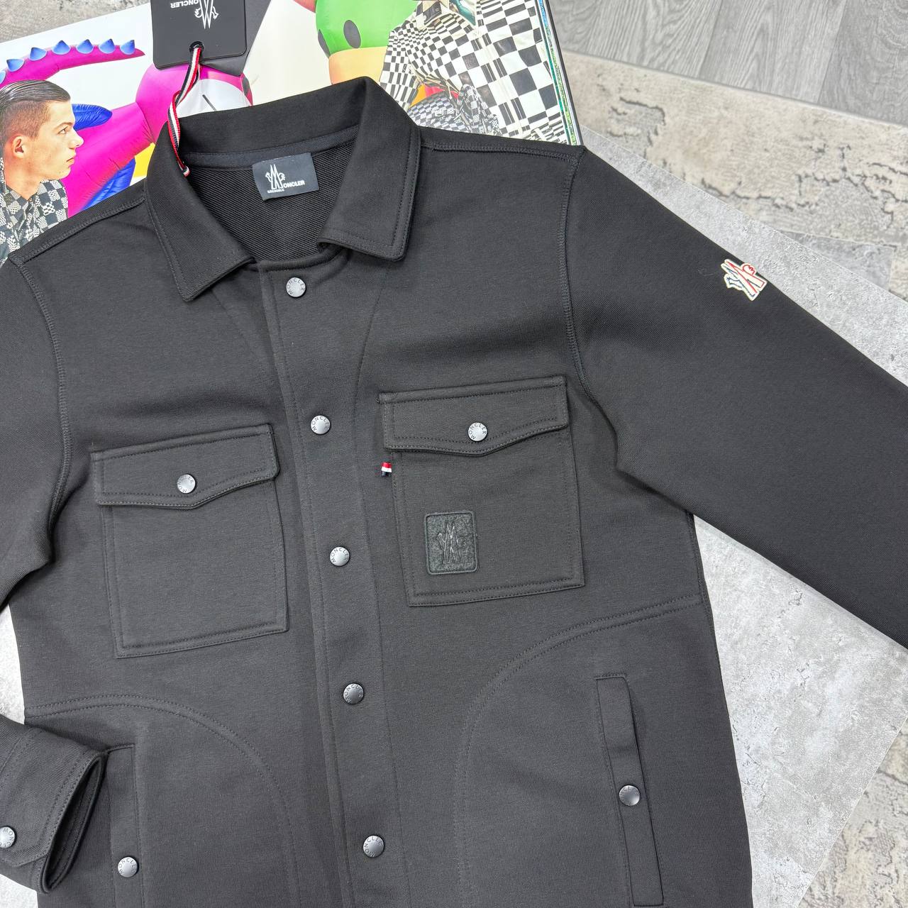 SUPER CLON MONCLE OVERSHIRT JACKET jay3006