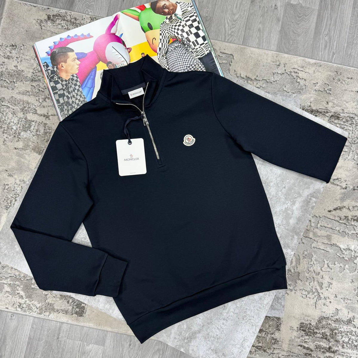 SUPER CLON MONCLE HALF ZIP SWEAT ARRIVED jay1909