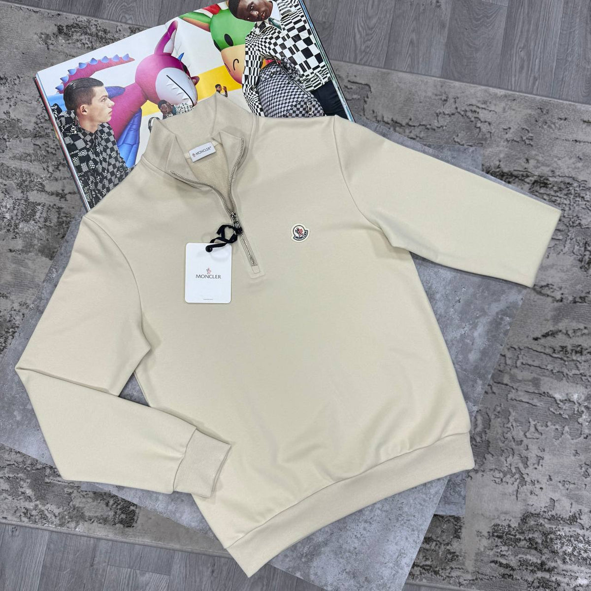 SUPER CLON MONCLE HALF ZIP SWEAT ARRIVED jay1909